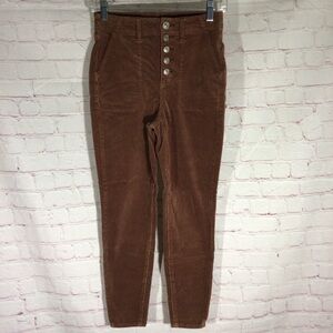 American Eagle Outfitters Super Stretch Corduroy Pants - Size 0 X-Short